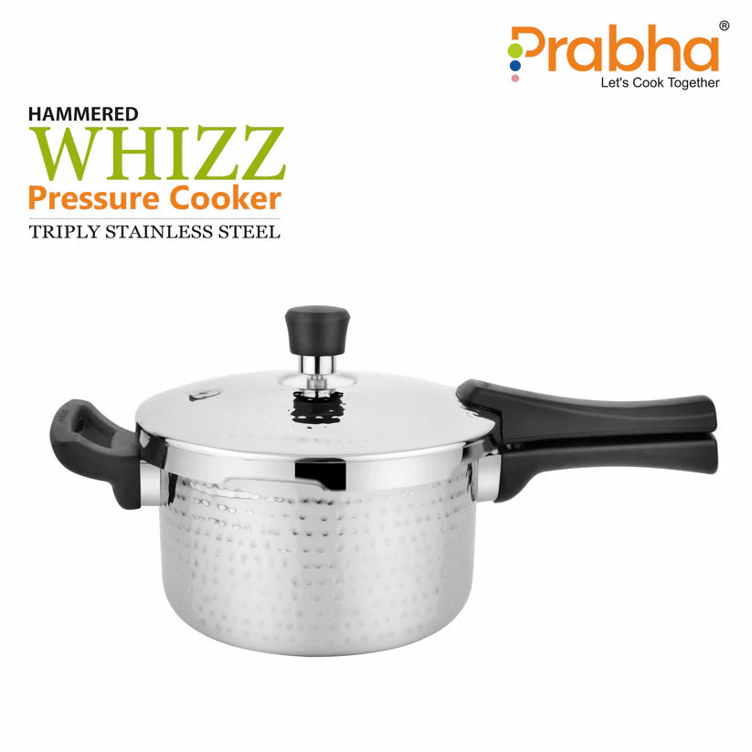 Triply Whizz Hammered Pressure Cooker – 5L