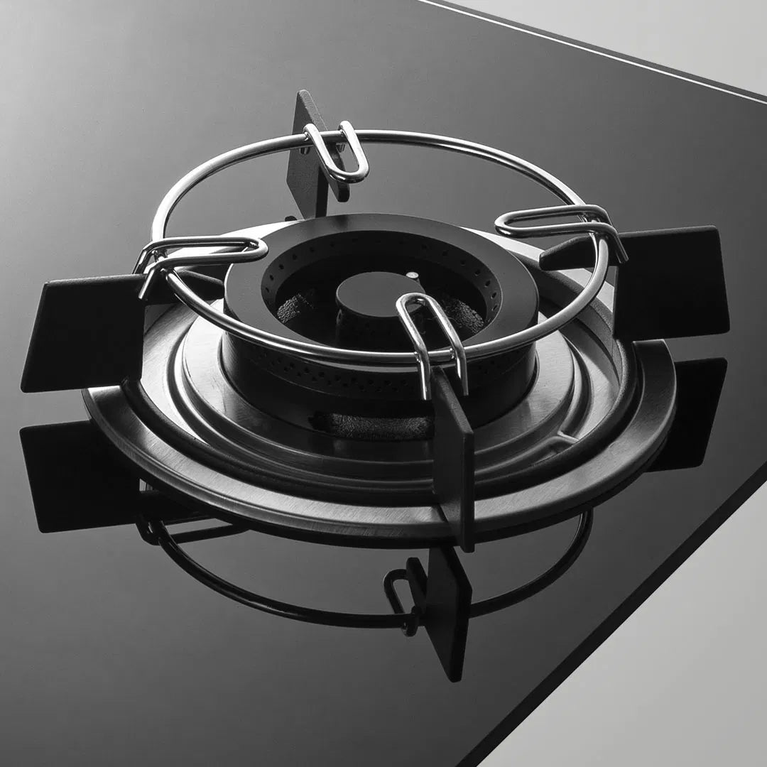 HBR 603 B 60cm Built-in Hob with 3 Brass Burners & Auto Ignition