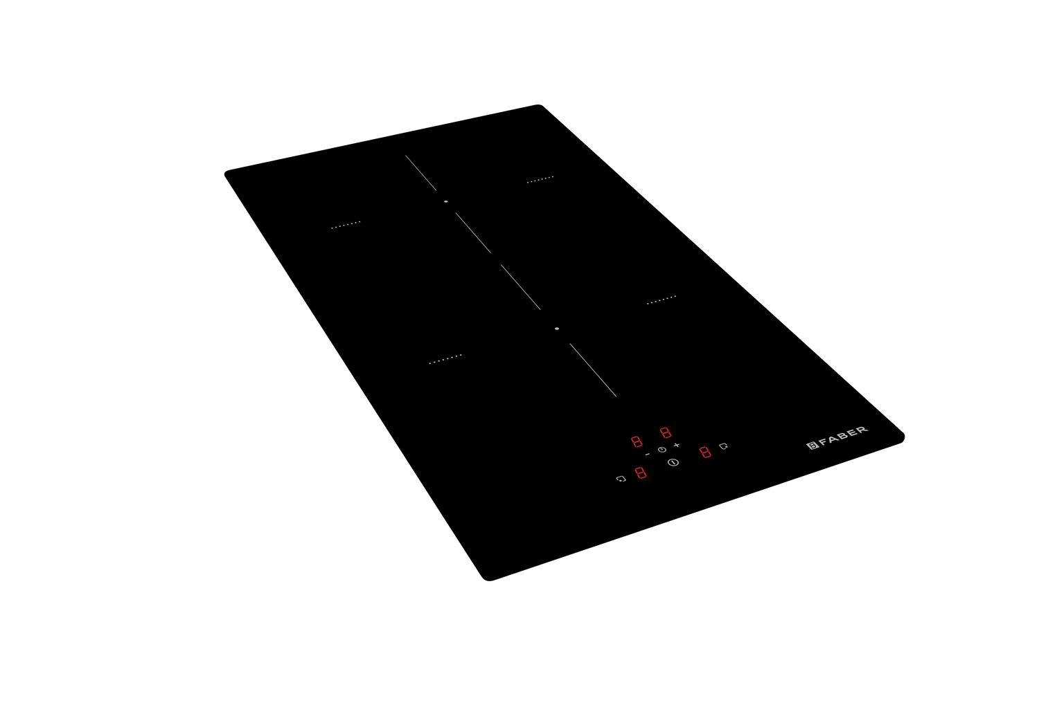 FBH 32 BK 2 Zone Built-in Induction Cooktop