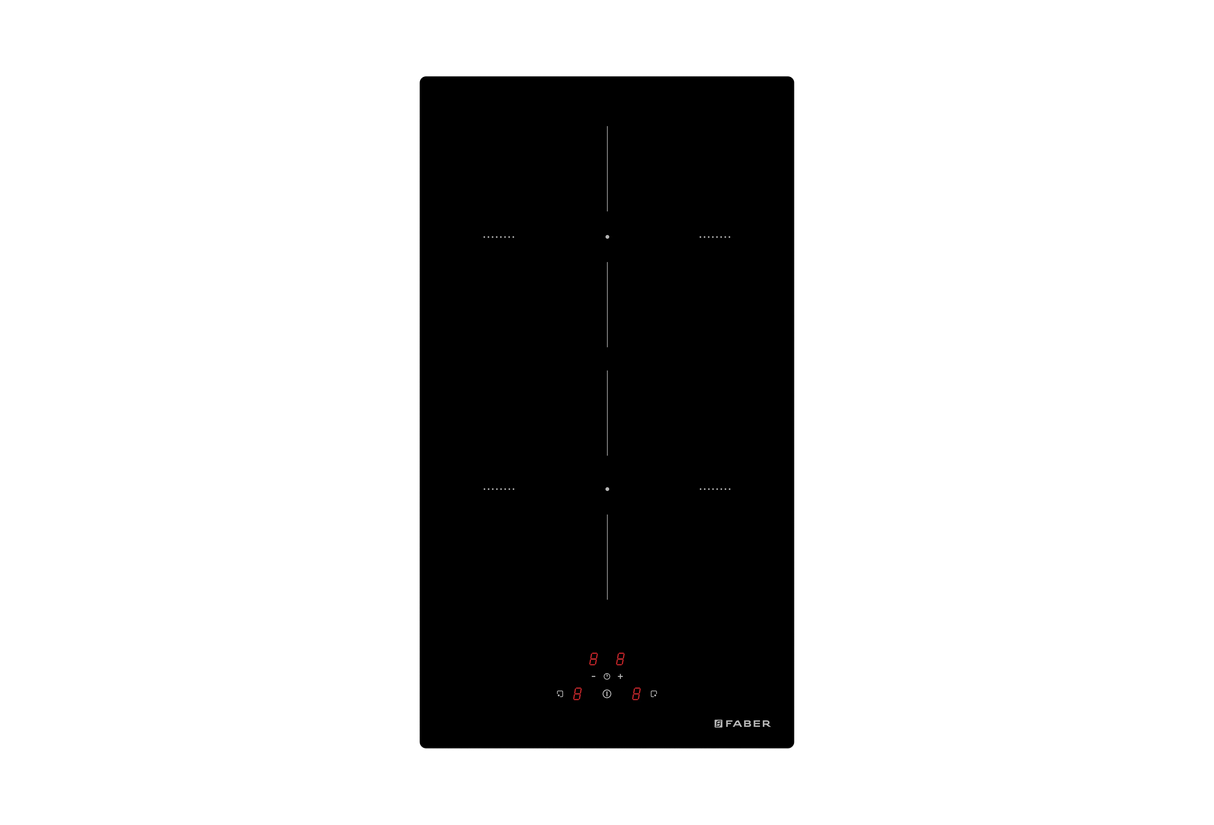 FBH 32 BK 2 Zone Built-in Induction Cooktop