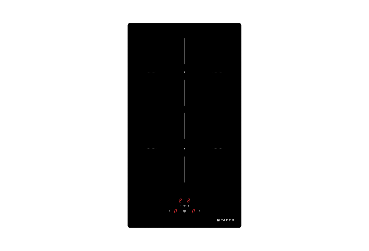 FBH 32 BK 2 Zone Built-in Induction Cooktop