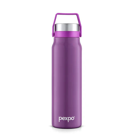 Pexpo Pluto Hot & Cold Water Bottle 750 ML Purple