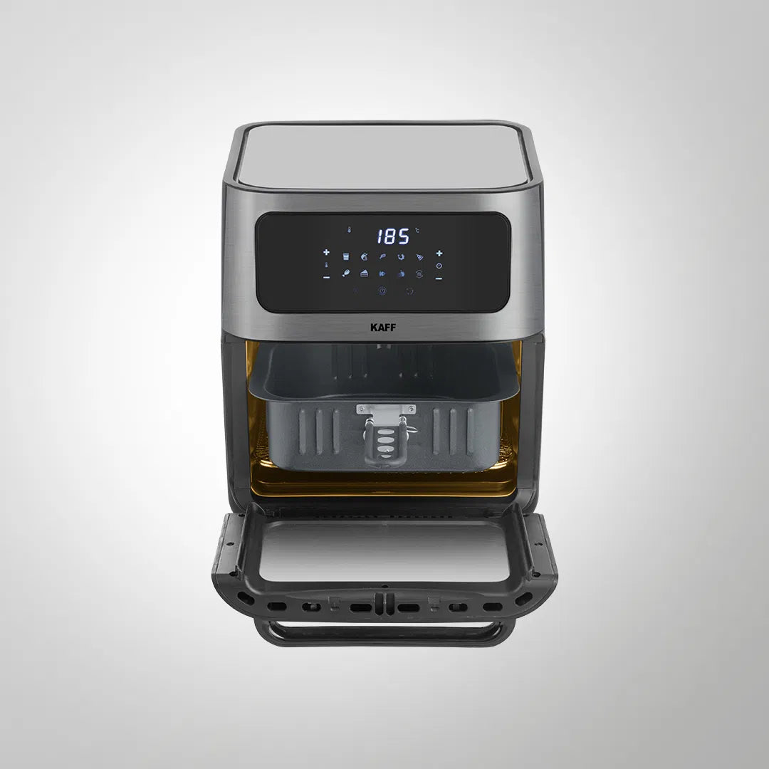 KFR12 12L Electric Air Fryer & Rotisserie Oven with 360° Heat Circulation & 10 Presets