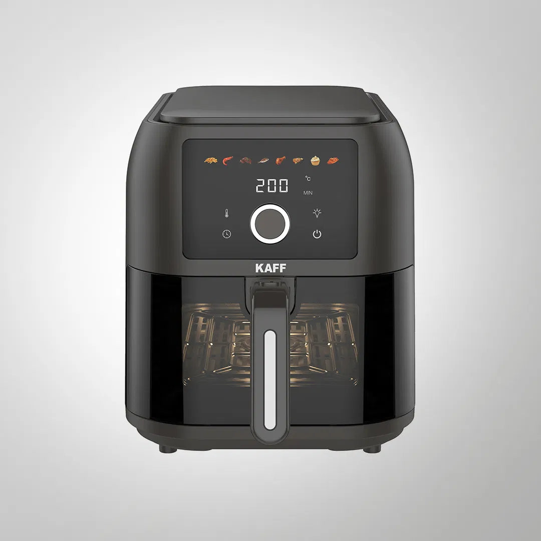 KFR8 8L Digital Air Fryer with Rapid Air Technology, 8 Presets & Shake/Flip Reminder