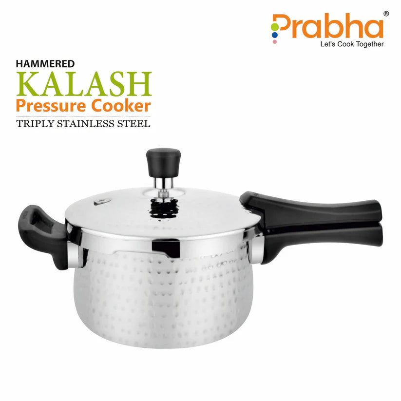 Triply Kalash Hammered Pressure Cooker – 5L