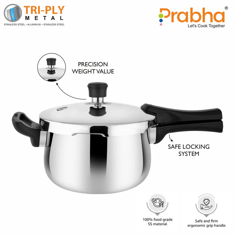 Triply Kalash Pressure Cooker – 5L