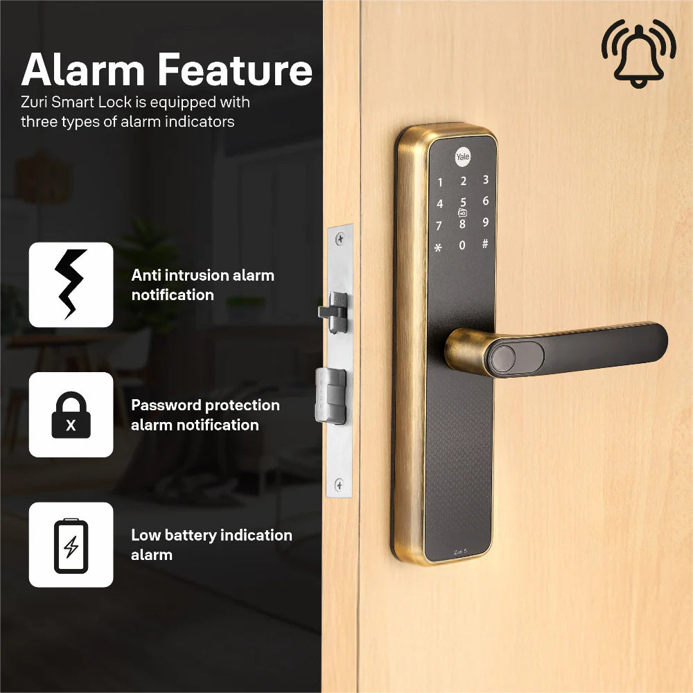 Zuri S (Antique Bronze) Smart Lock