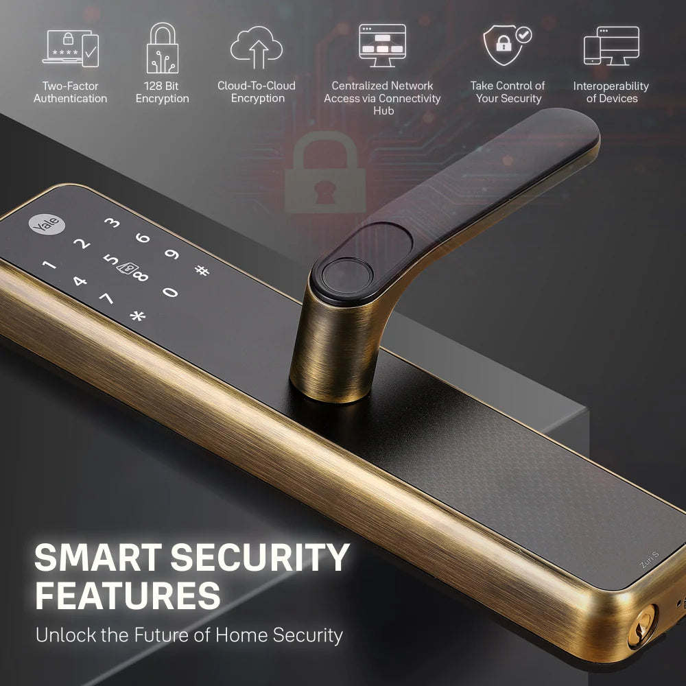 Zuri S (Antique Bronze) Smart Lock