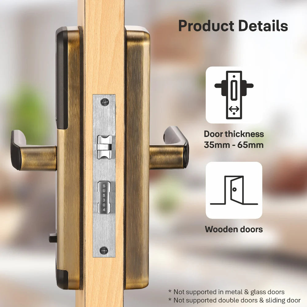 Zuri S (Antique Bronze) Smart Lock