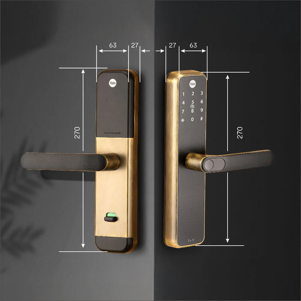 Zuri S (Antique Bronze) Smart Lock