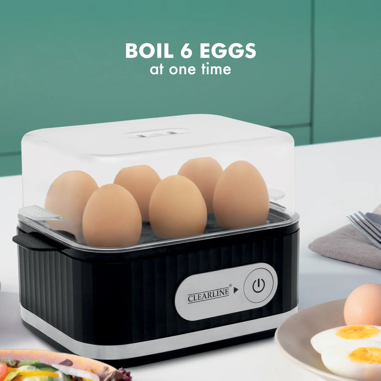 Egg Boiler with free Egg Poaching Tray (EB-01)