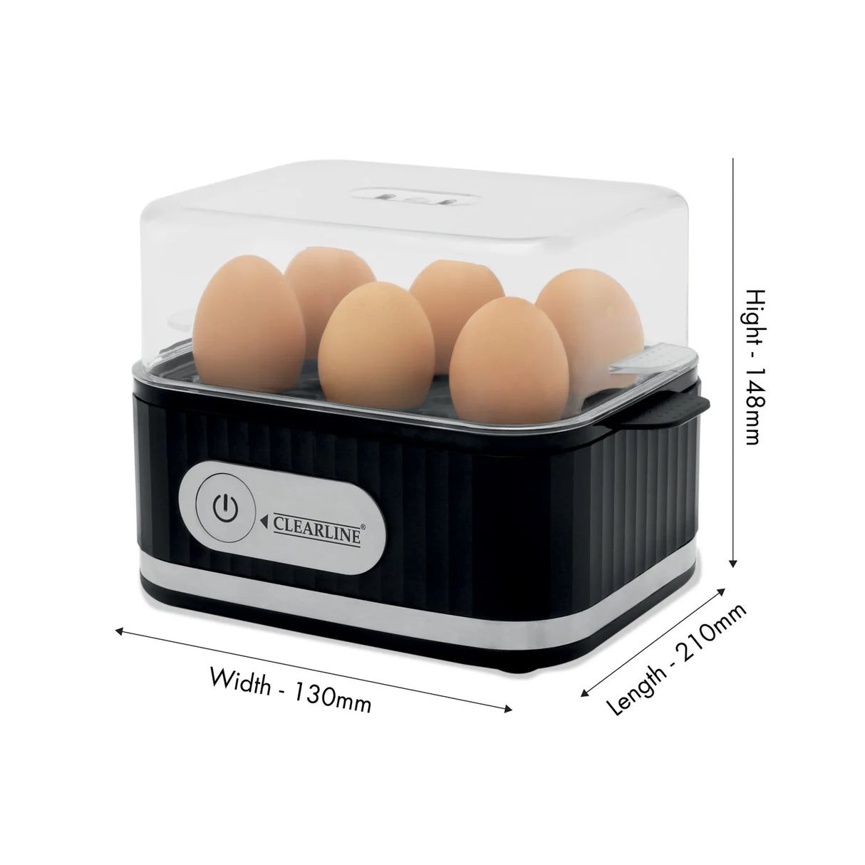 Egg Boiler with free Egg Poaching Tray (EB-01)