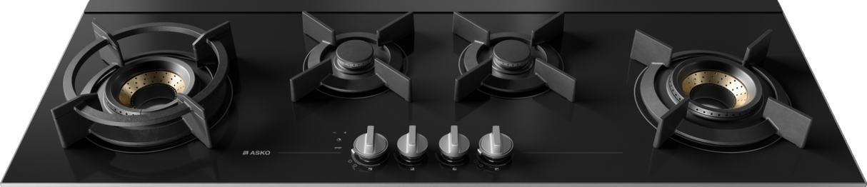 HG8144BGB1 Gas Hob Black Glass 538.60.786