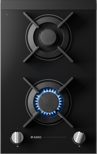HG8320BGB1 2 Burner Gas Hob 33cm Black Glass 538.60.763