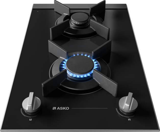 HG8320BGB1 2 Burner Gas Hob 33cm Black Glass 538.60.763