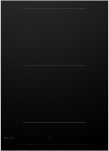 HID352GC 2 Zone Induction Hob 538.60.753