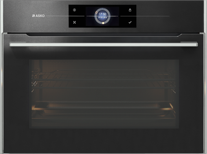 OCM8478G Built-In Combi Microwave Oven Pearl Black 538.60.060