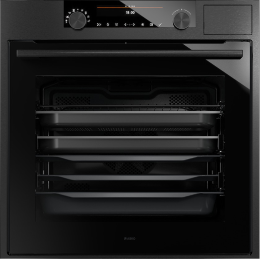 OCS8687B Built-In Combi Steam Oven Black Stainless Steel 538.60.230