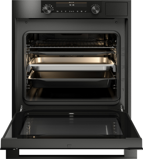 OCS8687B Built-In Combi Steam Oven Black Stainless Steel 538.60.230