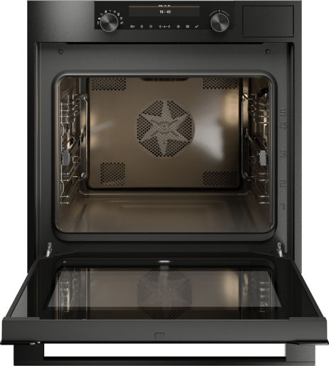 OCS8687B Built-In Combi Steam Oven Black Stainless Steel 538.60.230