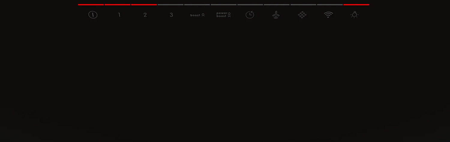 Series 8 Wall-Mounted Cooker Hood 90 cm Clear Glass Black Printed DWK98PR60I (Home Connect