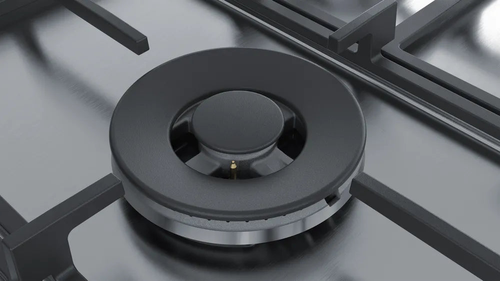 iQ500 90 cm Gas Hob EC9A5RB90I with StepFlame Technology & 5 Burners – Stainless Steel