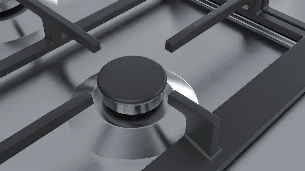 iQ500 90 cm Gas Hob EC9A5RB90I with StepFlame Technology & 5 Burners – Stainless Steel