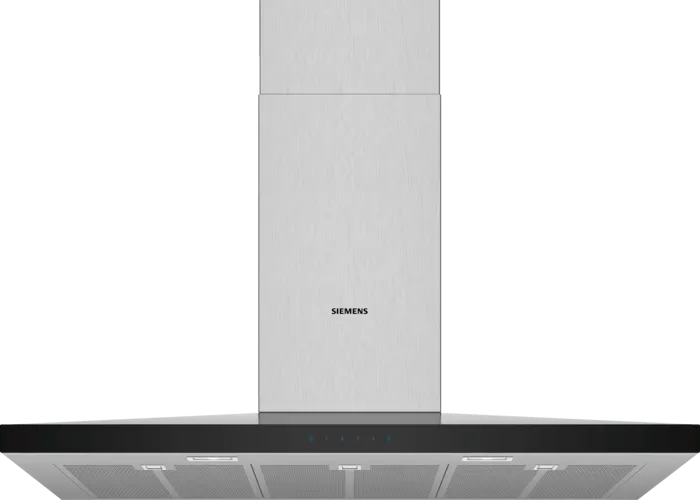 iQ300 wall-mounted cooker hood 90cm Stainless steel LC97QFM50I