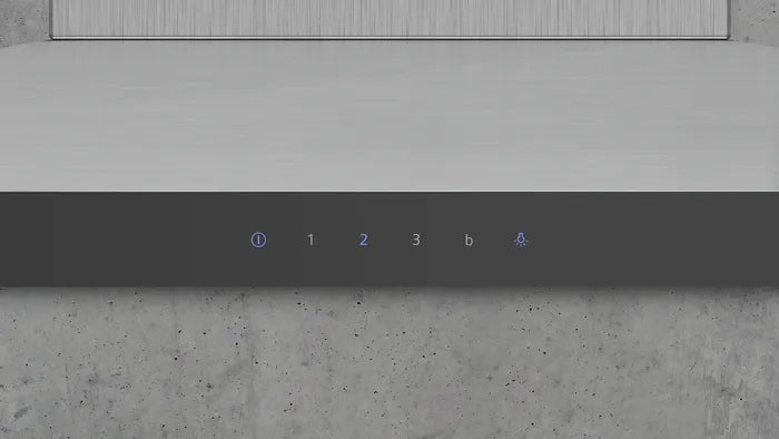 iQ300 wall-mounted cooker hood 90cm Stainless steel LC97QFM50I