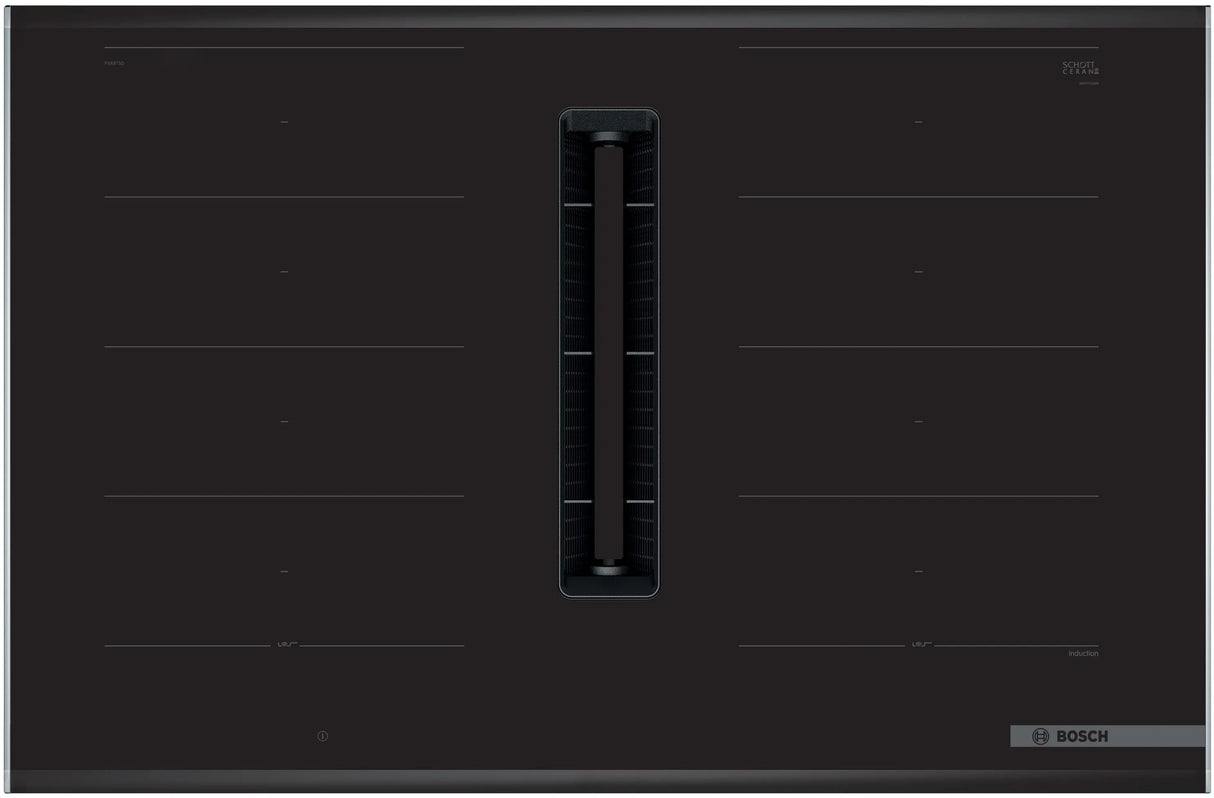 Series 8 Induction Hob with Integrated Ventilation System 4 Zone 80 cm PXX875D67E