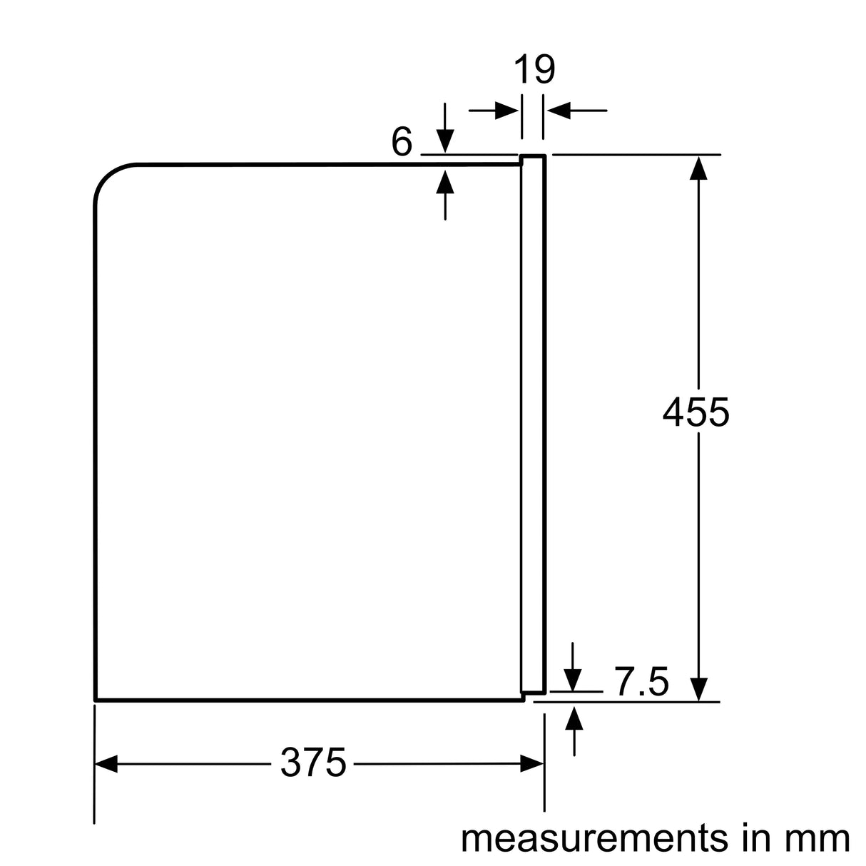 Series 8 Built-In Fully Automatic Coffee Machine Black, Removable water tank - CTL636EB6