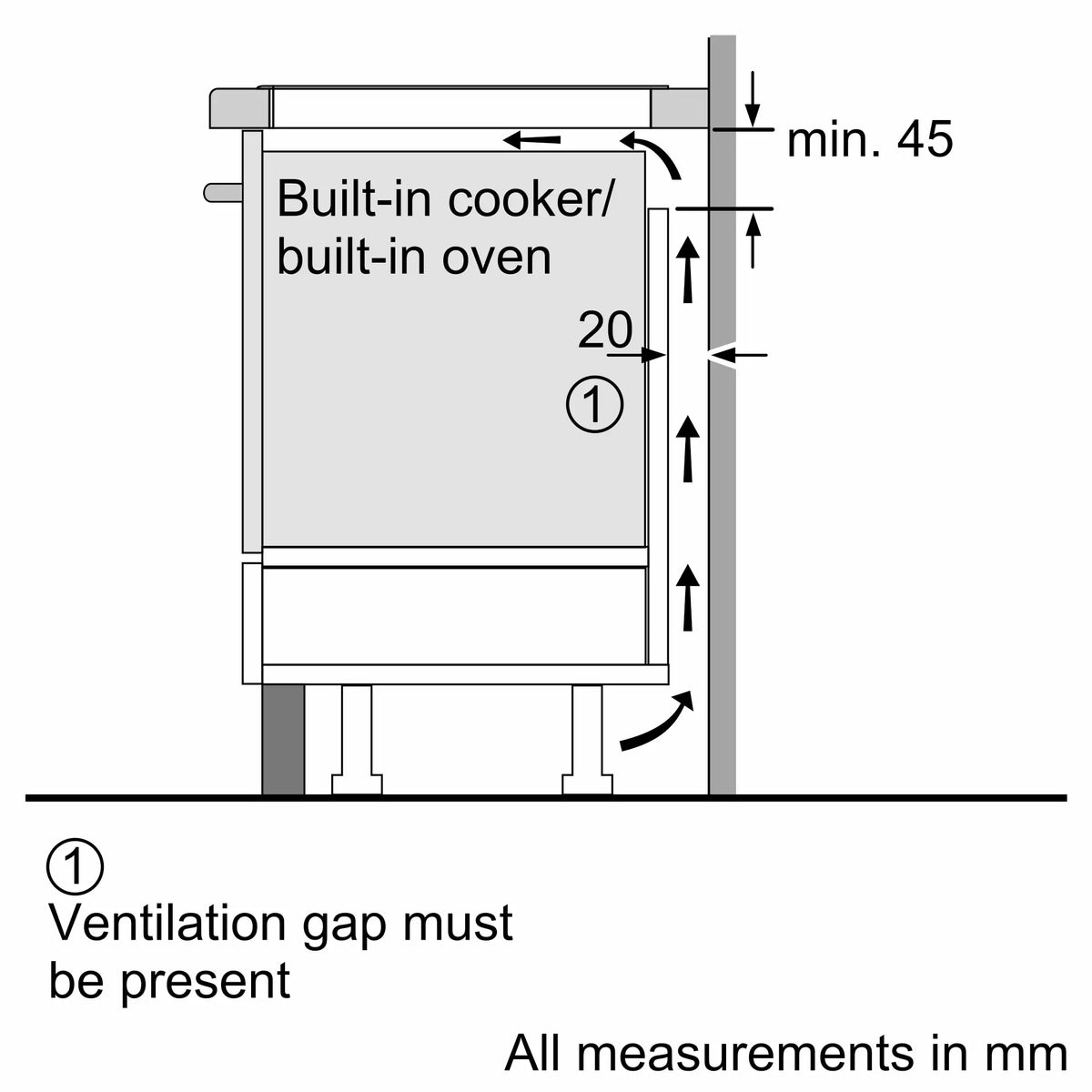 Series 4 Induction hob 60 cm surface mount without frame PIE63KBB5E