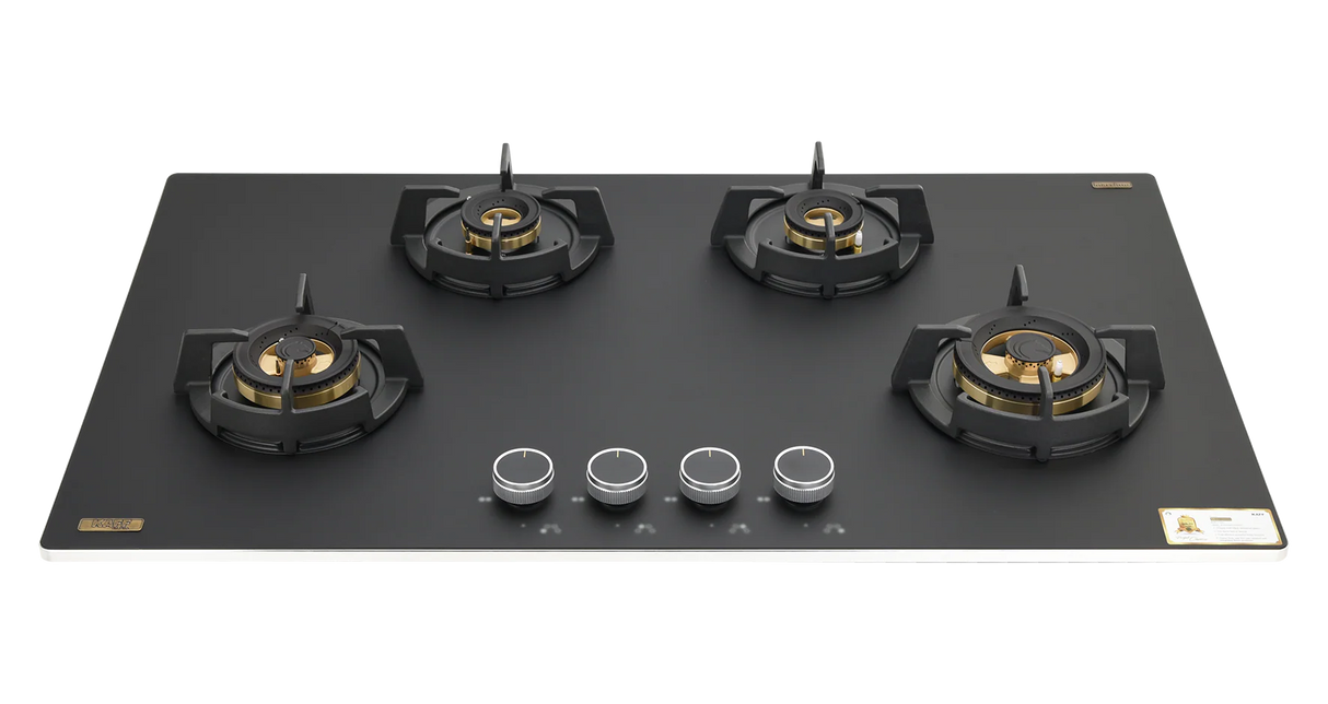 MSM 94 DF Built In Hob 90 cm Frosted Black Glass with Concealed Burners