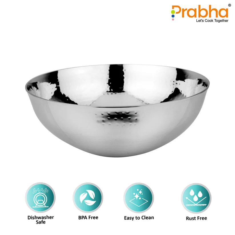 Magnum Capsule Bottom Hammered Tasla Without Lid – 3.4L, 28cm