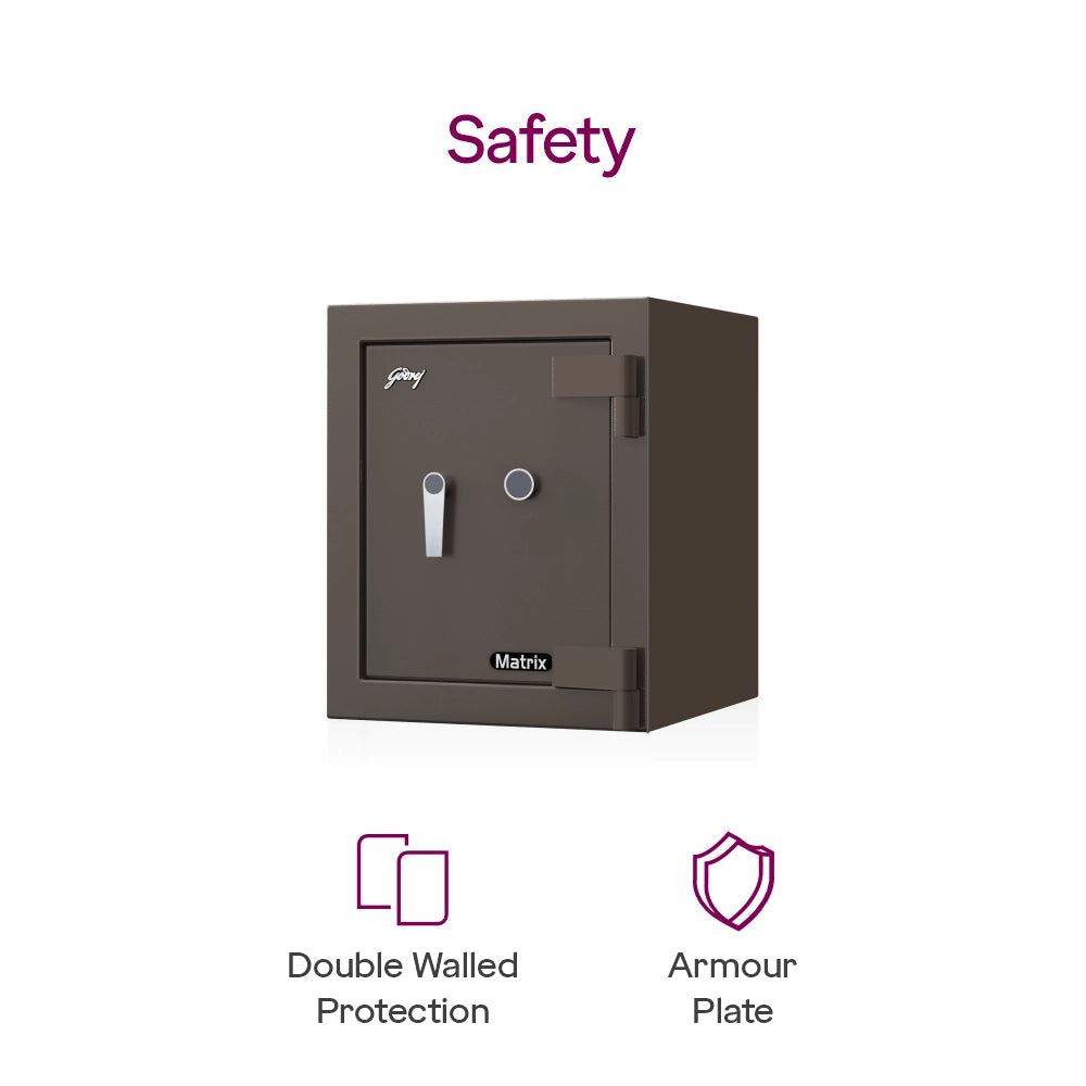 Matrix 1814 (50L) V6 KL Home Locker – Coffee Brown
