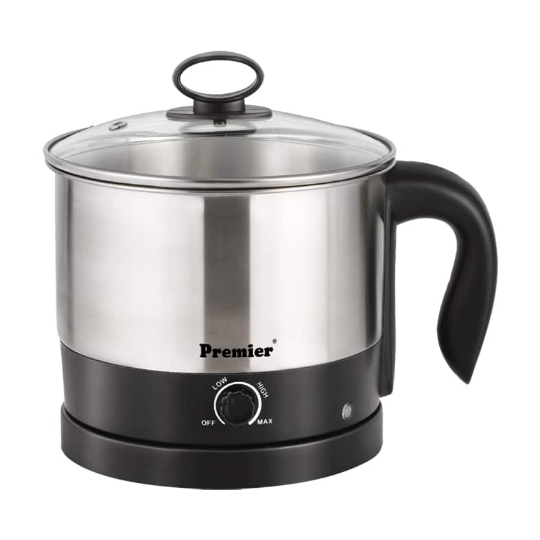 Premier Stainless Steel Stew Multi Kettle 1.2 Ltr – EK4814 – 600 Watts