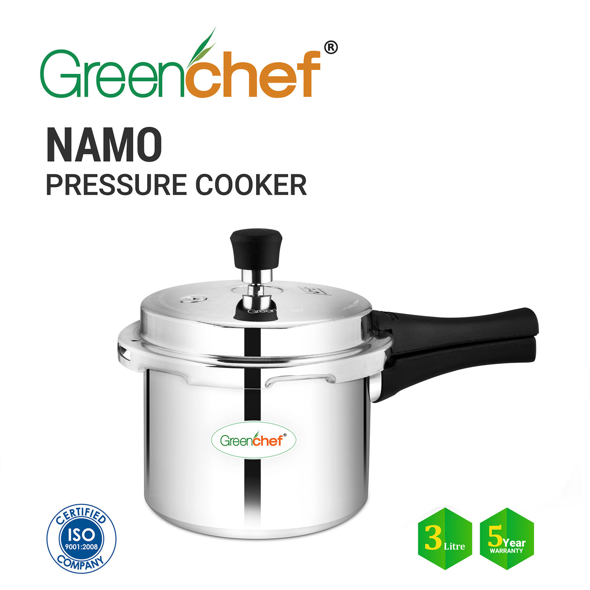 Greenchef Namo Induction base Cooker 5lts 5004