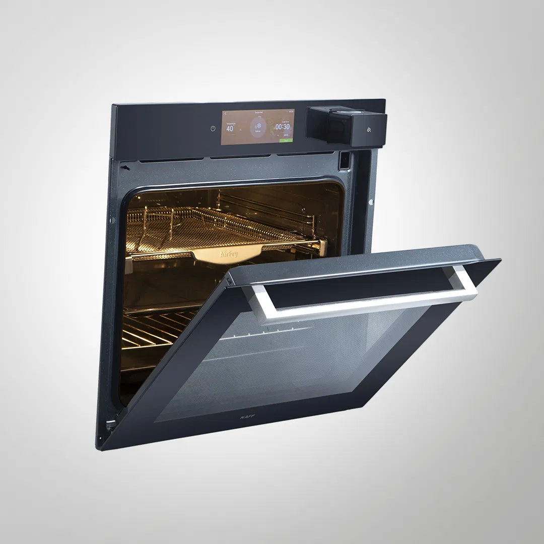 OV 81 AMSTF 81L Built-in Combi Oven with Steam, Air Fryer, True Convection, Smart TFT Panel, Wi-Fi & 120+ Recipes – Premium Black Glass