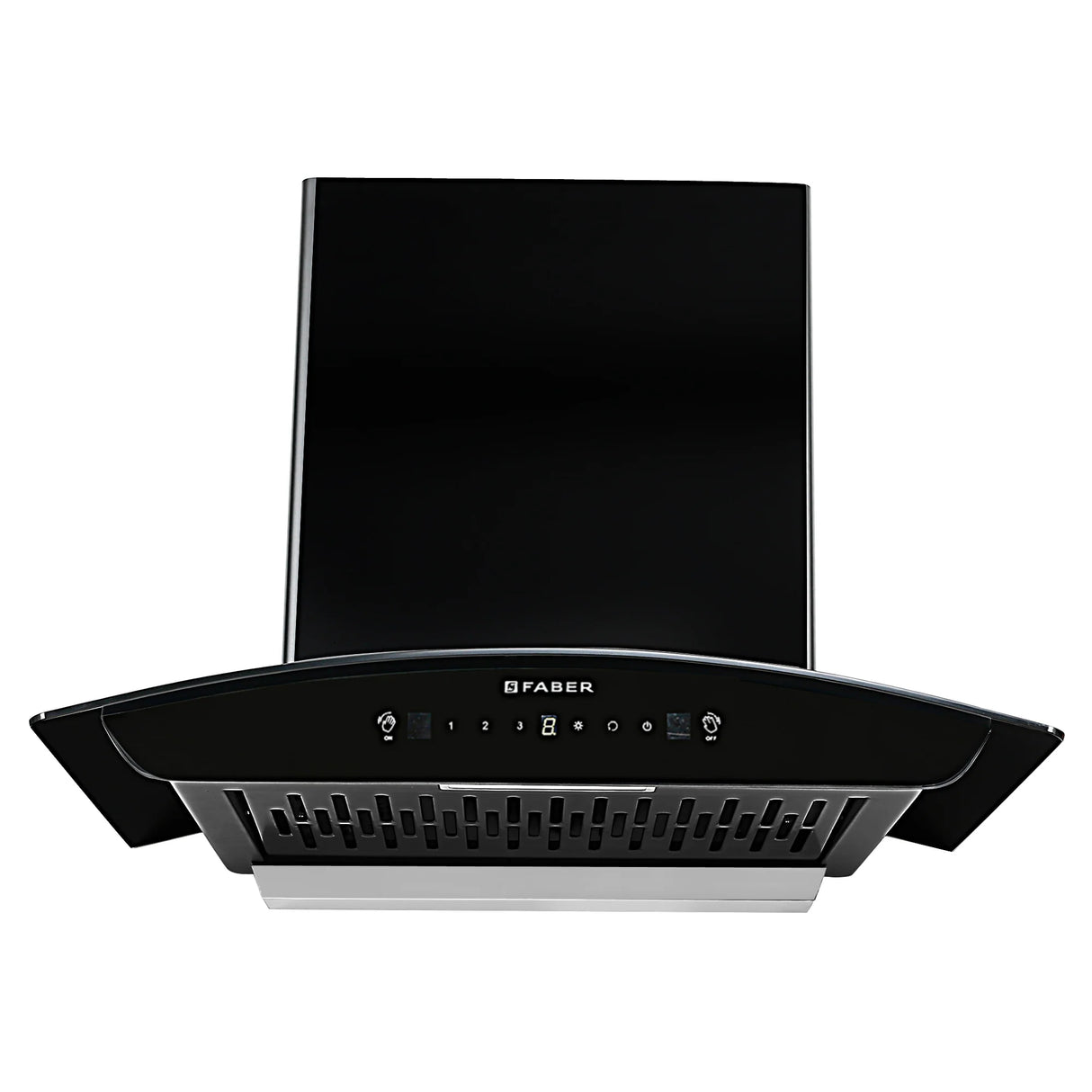 Hood Miami IN HC SC FL BK 60 cm Wall Mounted Filterless Auto-Clean Chimney with Touch & Gesture Control, 1200 m³/hr Suction – 330.0690.896