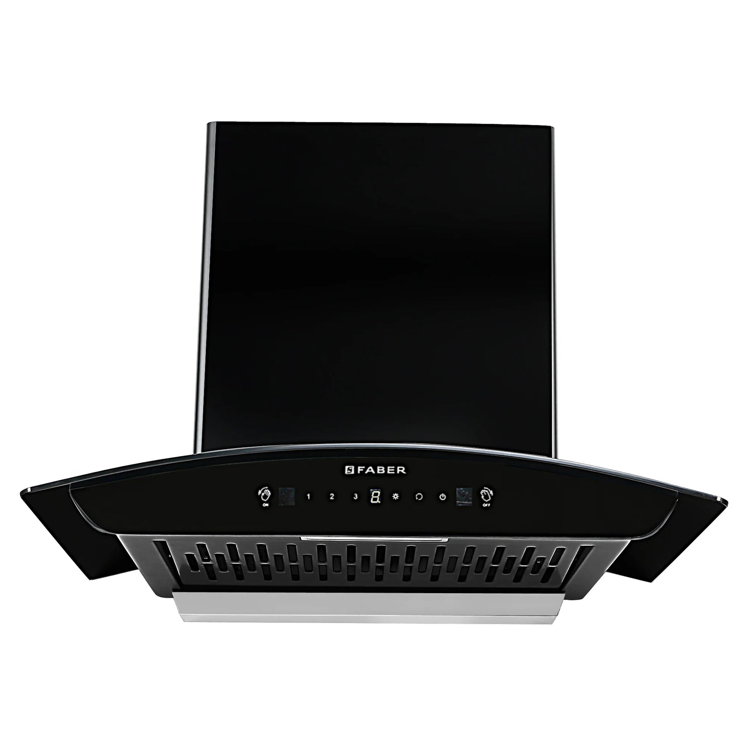 Hood Miami IN HC SC FL BK 60 cm Wall Mounted Filterless Auto-Clean Chimney with Touch & Gesture Control, 1200 m³/hr Suction – 330.0690.896