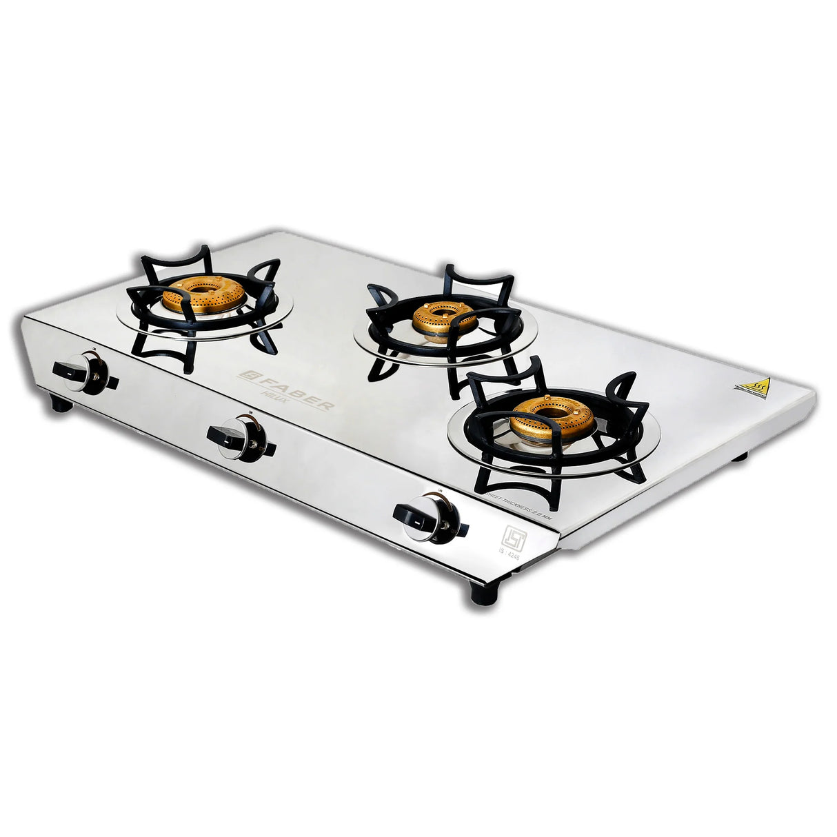 COOKTOP HILUX MAX 3BB SS