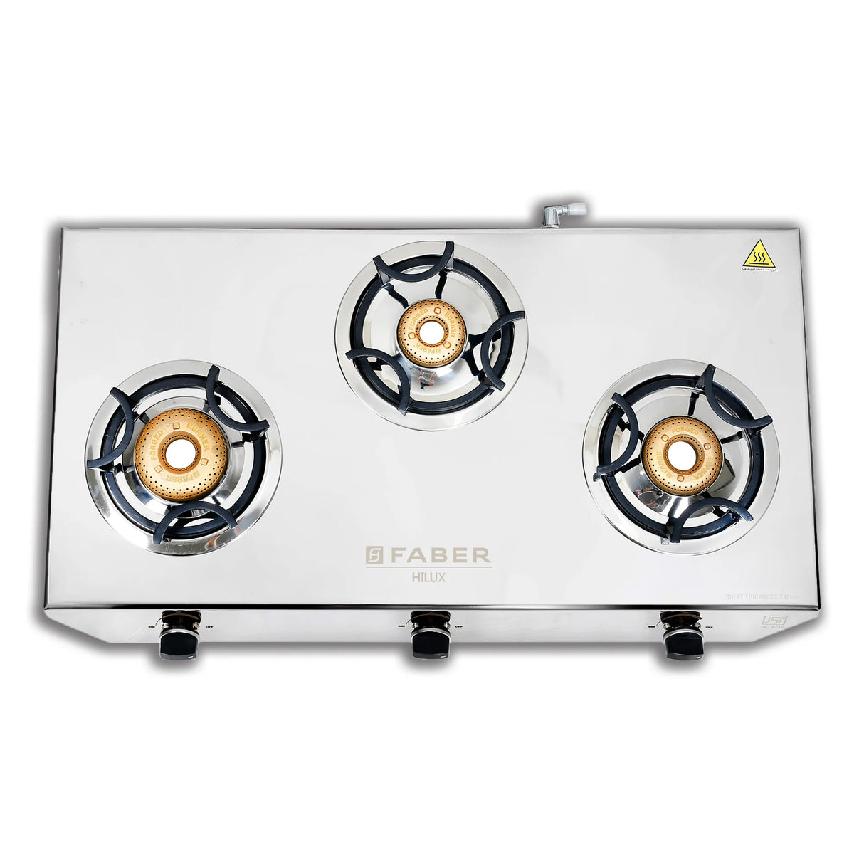 COOKTOP HILUX MAX 3BB SS
