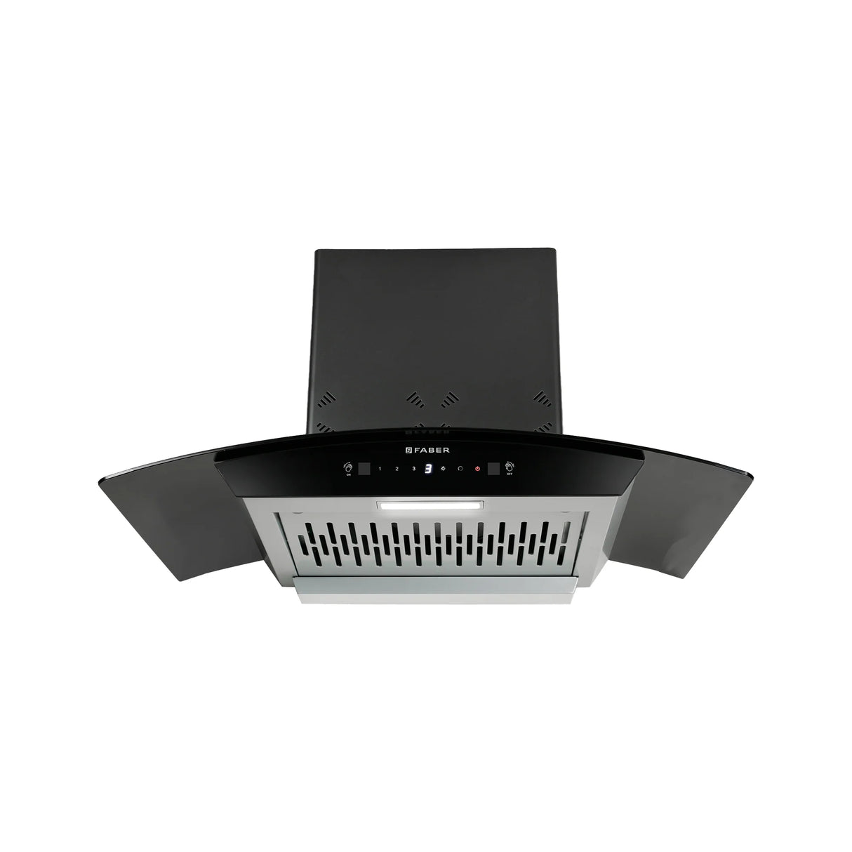 Hood Everest 3D IN HC SC FL LG 75 cm Wall Mounted Filterless Chimney with Touch & Gesture Control, 1250 m³/hr Suction – 325.0698.594