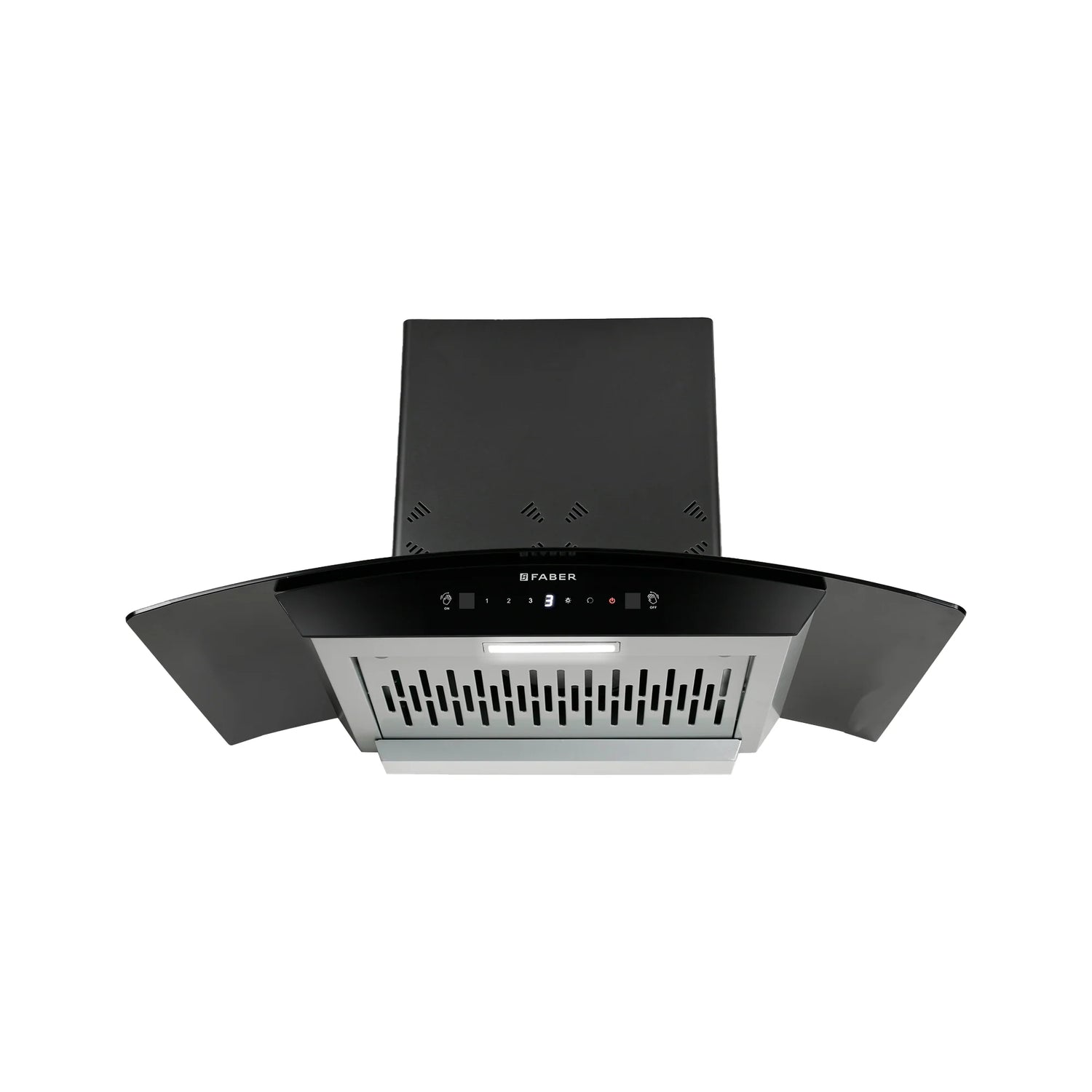 Hood Everest 3D IN HC SC FL LG 75 cm Wall Mounted Filterless Chimney with Touch & Gesture Control, 1250 m³/hr Suction – 325.0698.594
