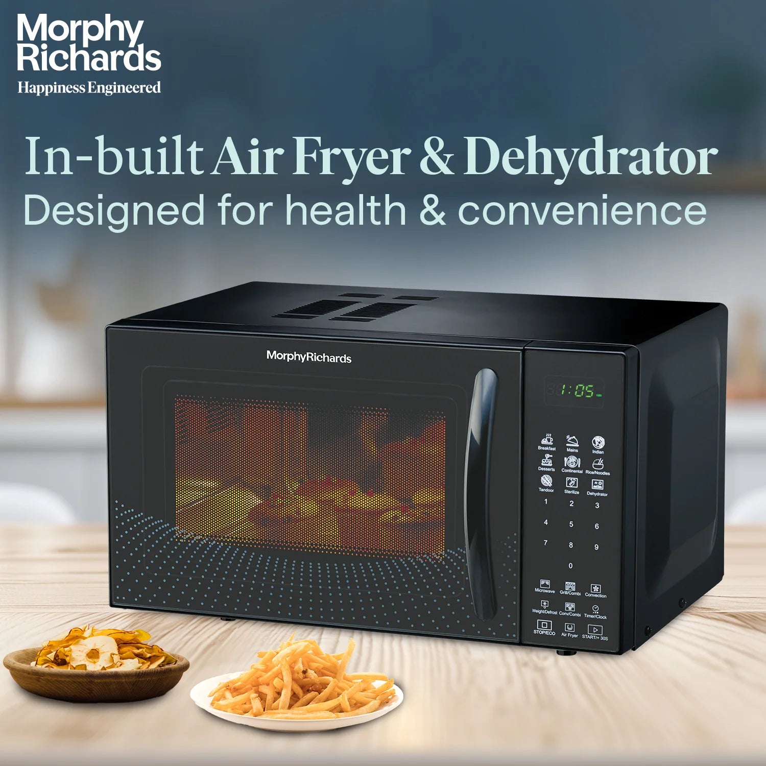 Air 23CGAD 23L Microwave Oven with in built Air fryer