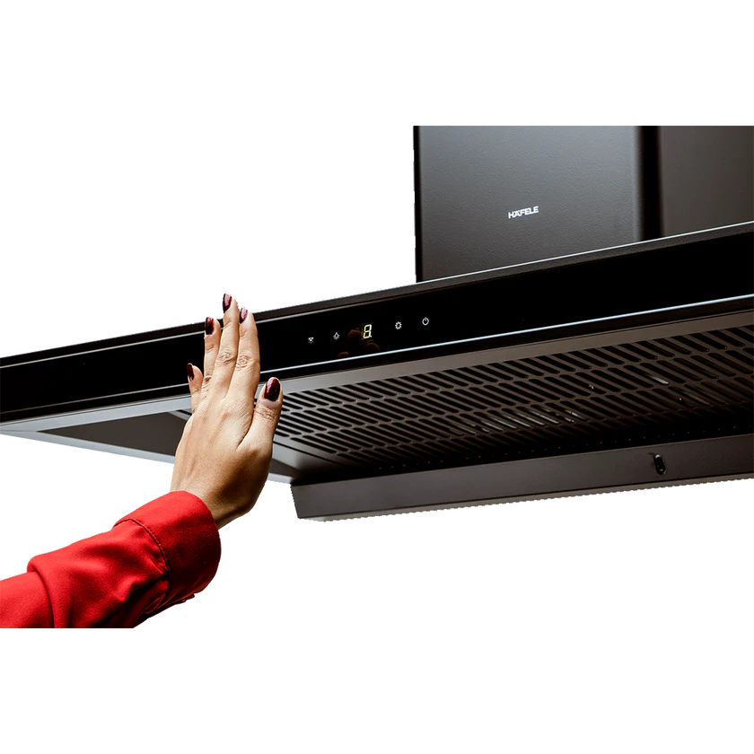 DATURA NEO 90 cm Wall Mounted Chimney with Auto Clean, Gesture Control & Anti-Drip Filtration – 533.87.763