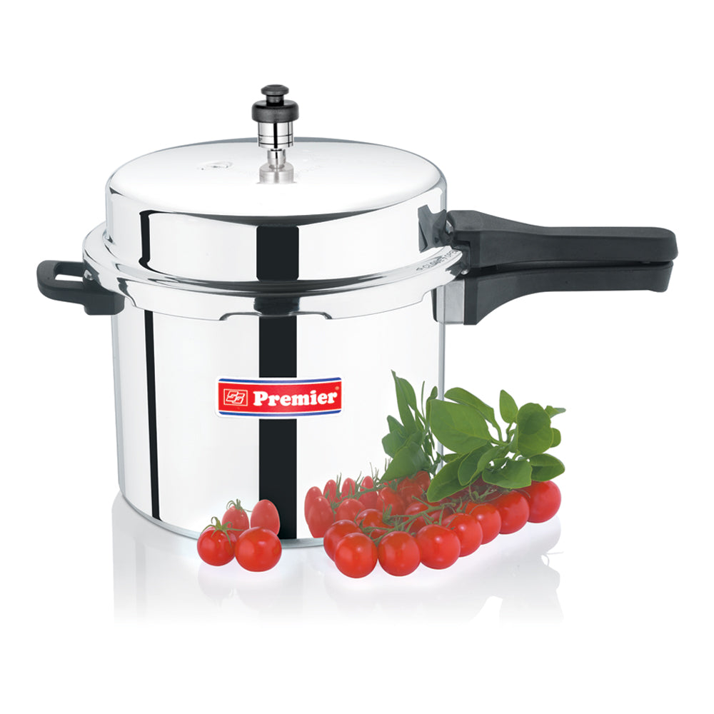 Premier Classic Aluminum Induction Bottom Pressure Cooker 8 Ltr