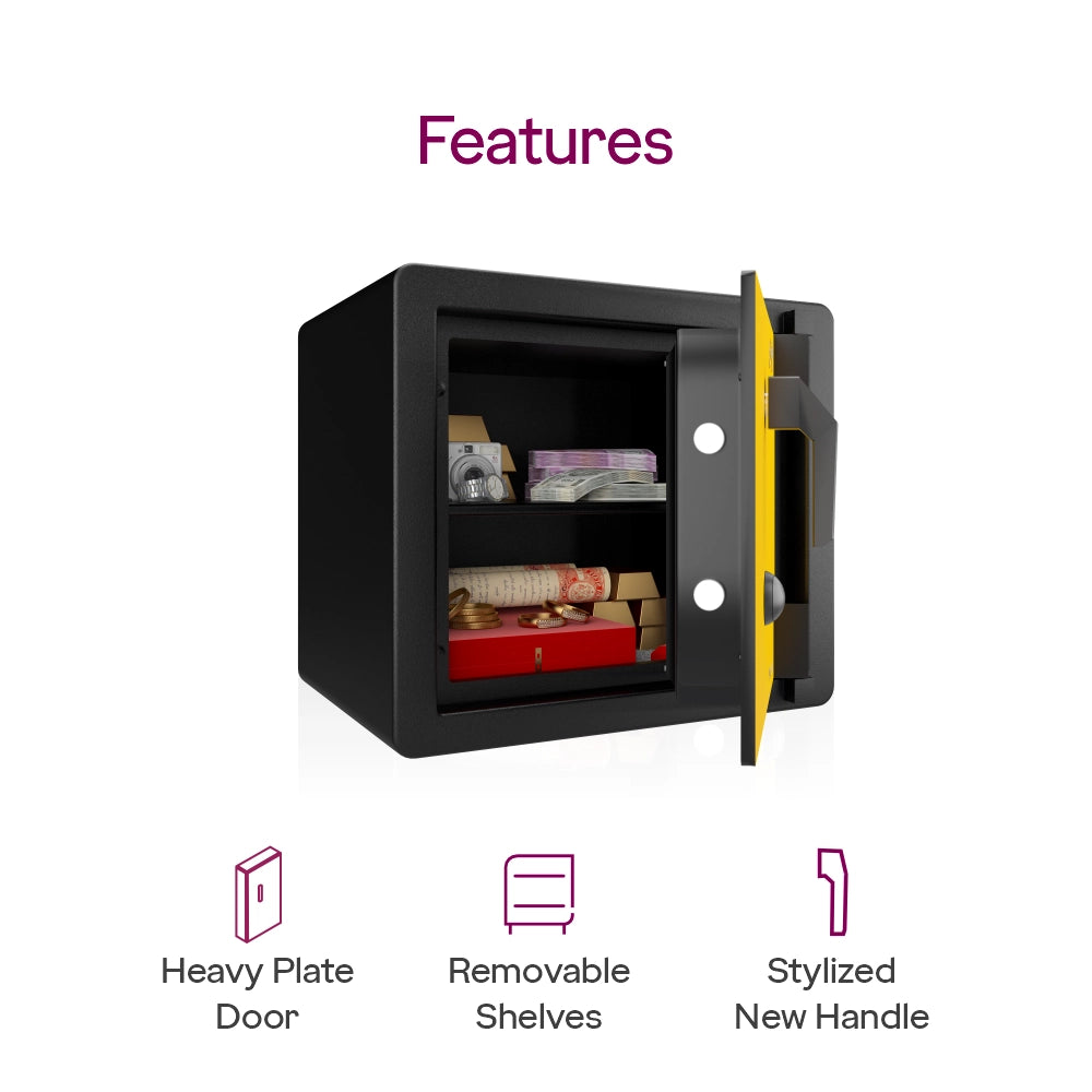 Godrej Rhino Gold 55L Heavy-Duty Home Locker with Key Lock