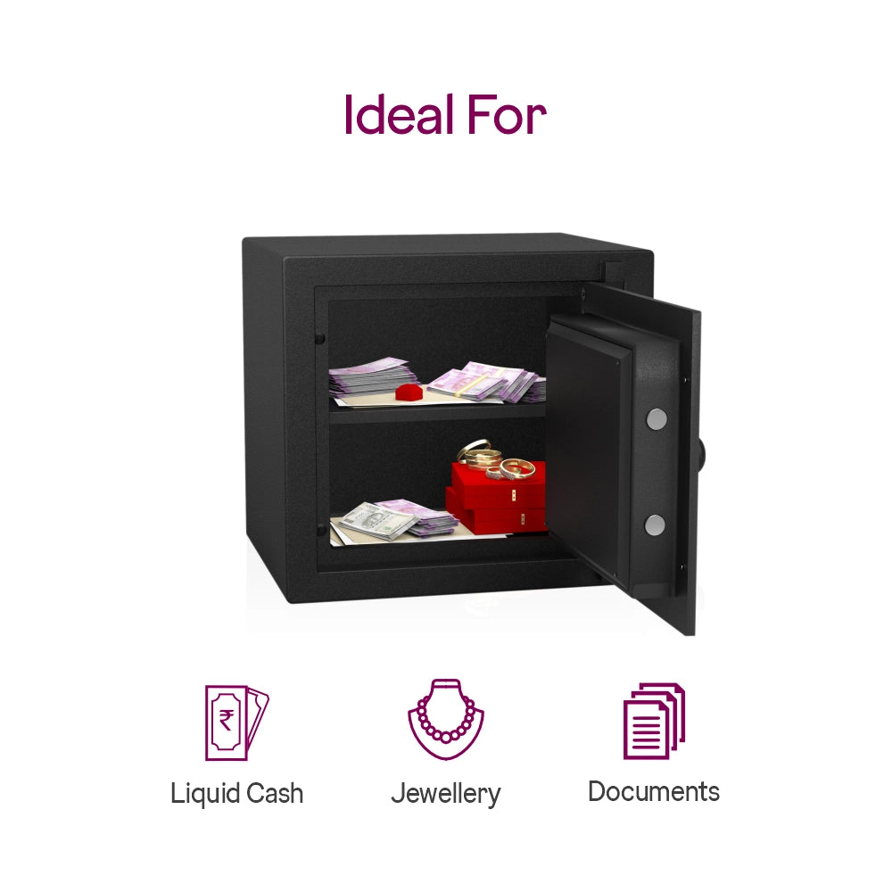 Godrej Rhino Gold 55L Heavy-Duty Home Locker with Key Lock