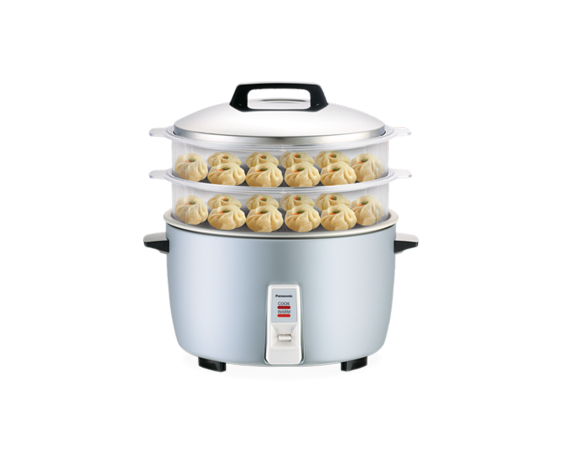 Panasonic SR-942D (SS) 2.5L Electric Rice Cooker – Silver, Momo Steaming Cooker